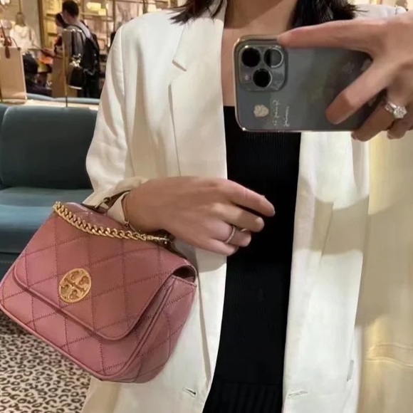 🌸NeW! Tory Burch Willa Mini Top Handle Bag - Picture 11 of 12